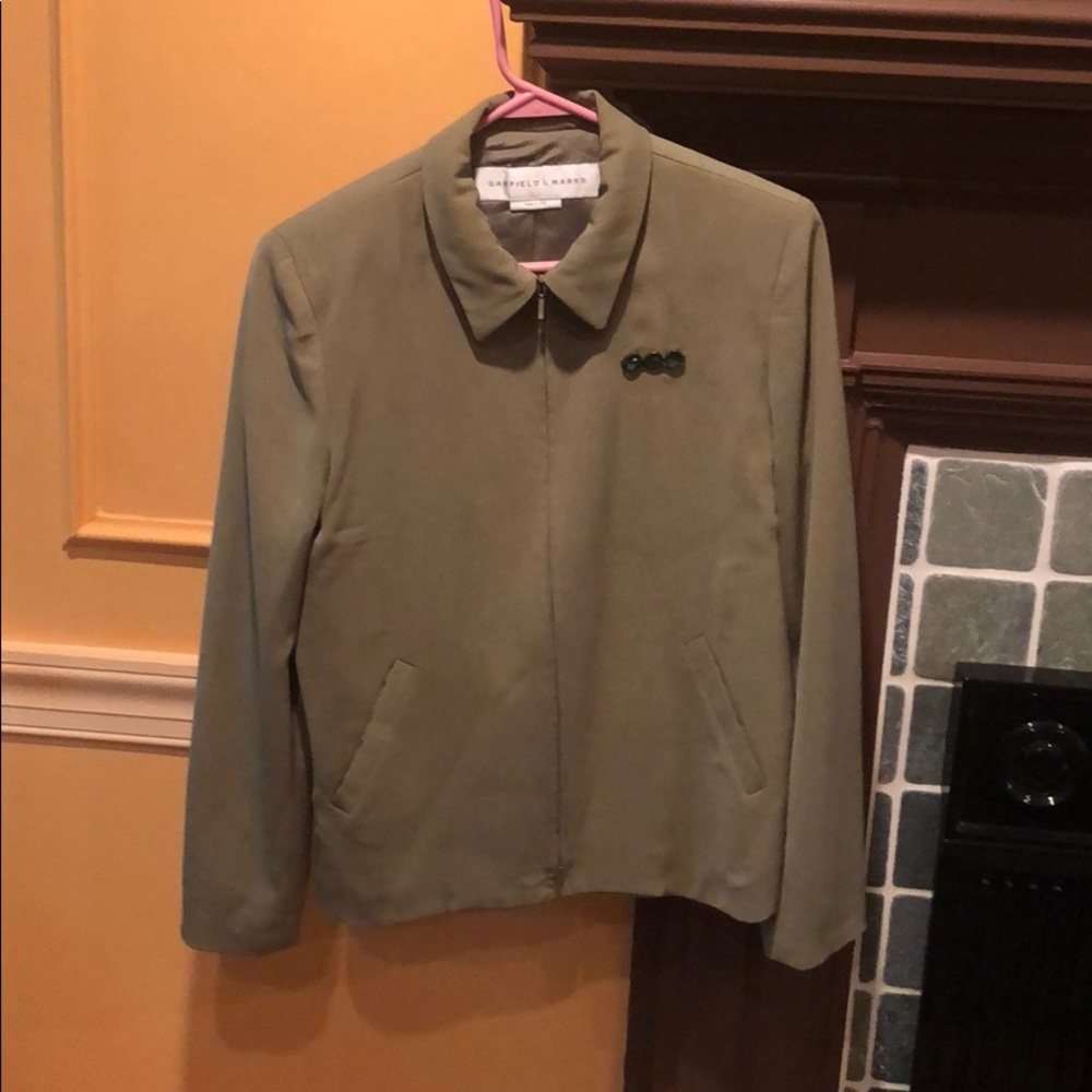 Garfield and Marks green jacket size 10